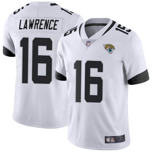 Men's Jacksonville Jaguars #16 Trevor Lawrence White NFL Vapor Untouchable Limited Stitched Jersey Men's Jacksonville Jaguars #16 Trevor Lawrence White NFL Vapor Untouchable Limited Stitched Jersey